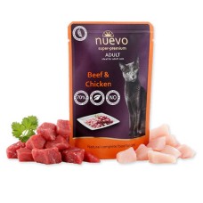 Nuevo Adult Beef & Chicken Консервы для взрослых кошек с говядиной и курицей