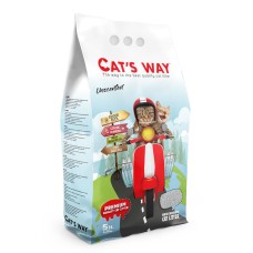 Cat’S Way Unscented Комкующийся бентонитовый наполнитель без аромата