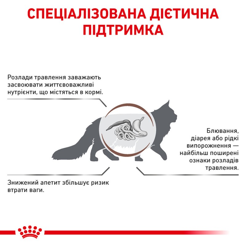 Royal Canin Gastro Intestinal Feline Лечебный корм для взрослых кошек