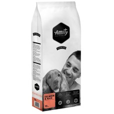 Amity Salmon & Rice Сухой гипоалергенный корм для взрослых собак с лососем и рисом