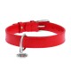 Collar Waudog Glamour Ошейник для собак кожаный красный