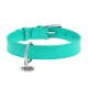 Collar Waudog Glamour Ошейник для собак кожаный ментоловый