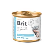 Brit GF Veterinary Diets Cat Obesity Лечебные консервы для взрослых кошек при ожирении