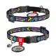 Collar Waudog Nylon Ошейник для котов нейлоновый c QR паспортом Инди