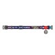 Collar Waudog Nylon Ошейник для собак нейлоновый c QR паспортом пластиковая пряжка-фастекс Космос. Ракетостроение