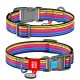Collar Waudog Nylon Ошейник для собак нейлоновый c QR паспортом пластиковая пряжка-фастекс Линия