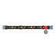 Collar Waudog Nylon Нашийник для собак нейлоновий c QR паспортом пластикова пряжка-фастекс Рік та Морті 3