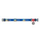 Collar Waudog Nylon Ошейник для собак нейлоновый c QR паспортом пластиковая пряжка-фастекс Флаг