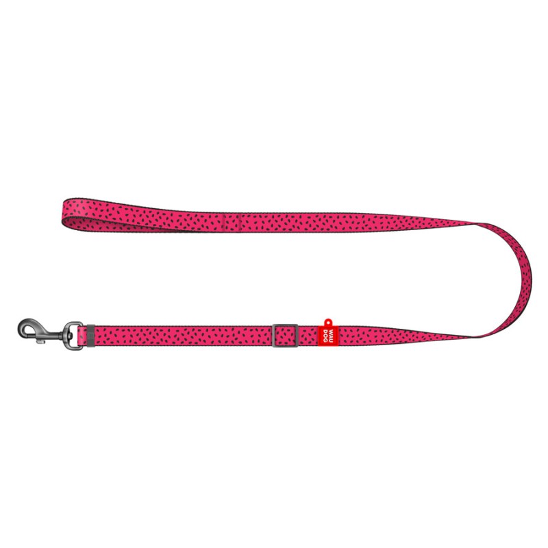 Collar Waudog Nylon Поводок для собак нейлоновый регулируемый Арбуз