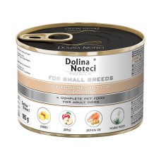Dolina Noteci Premium For Small Breeds Консервы для взрослых собак мелких пород с гусем, картофелем и яблоком