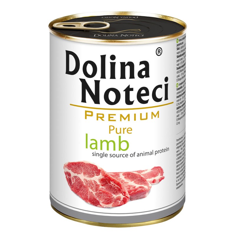 Dolina Noteci Premium Pure Lamb Консерви для собак при алергії з ягнятком