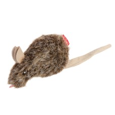 GiGwi Catnip Refillable Игрушка для кошек Мышка с кошачьей мятой многоразовая меховая