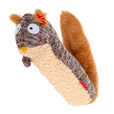 GiGwi Plush\tИгрушка для собак Белка с пищалкой