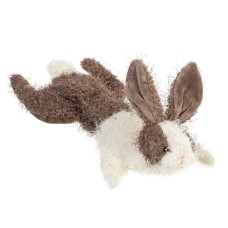 GiGwi Plush Игрушка для собак Заяц шкурка с пищалкой