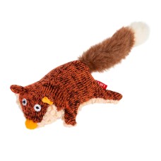 GiGwi Plush Игрушка для собак Лиса с пищалкой