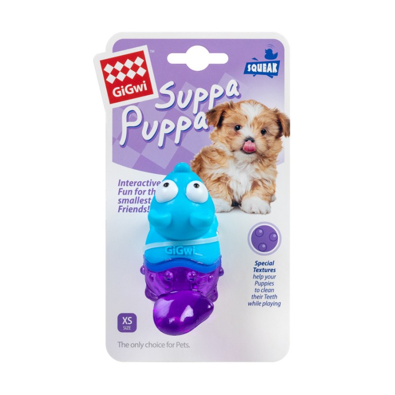 GiGwi Suppa Puppa Игрушка для собак Лиса с пищалкой
