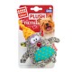 GiGwi Plush Игрушка для собак Медведь с пищалкой