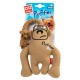 GiGwi Puffer zoo Игрушка для собак Обезьяна с пищалкой на веревке