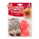 GiGwi Plush Игрушка для собак Сова с пищалкой