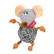 GiGwi Catch & Scratch Игрушка для котов Мышка с колокольчиком