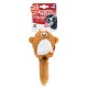 GiGwi Plush Игрушка для собак Лиса с большой пищалкой