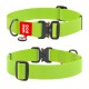 Collar Waudog Waterproof Ошейник для собак водостойкий c QR паспортом металлическая пряжка-фастекс салатовый