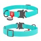 Collar Waudog Waterproof Ошейник для собак водостойкий светящийся c QR паспортом металлическая пряжка-фастекс