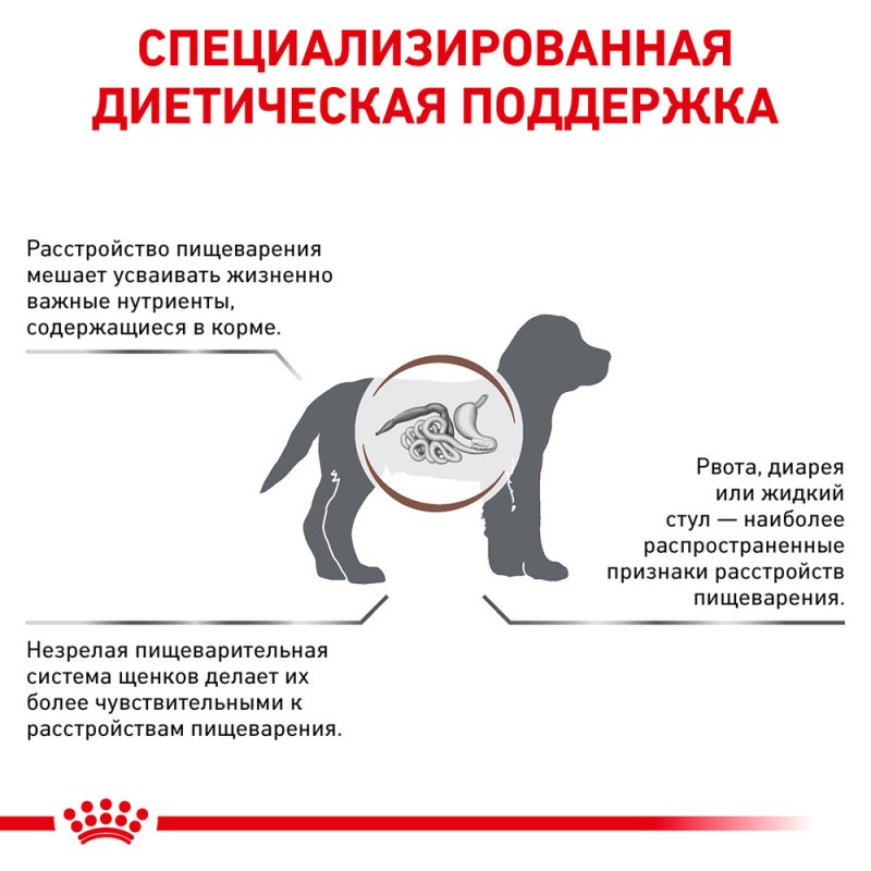 Royal Canin Gastro Intestinal Puppy Canine Лечебный корм для щенков