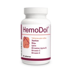 Dolfos HemoDol Долфос ГемоДол Витаминно-минеральный комплекс для улучшения процессов кроветворения у собак