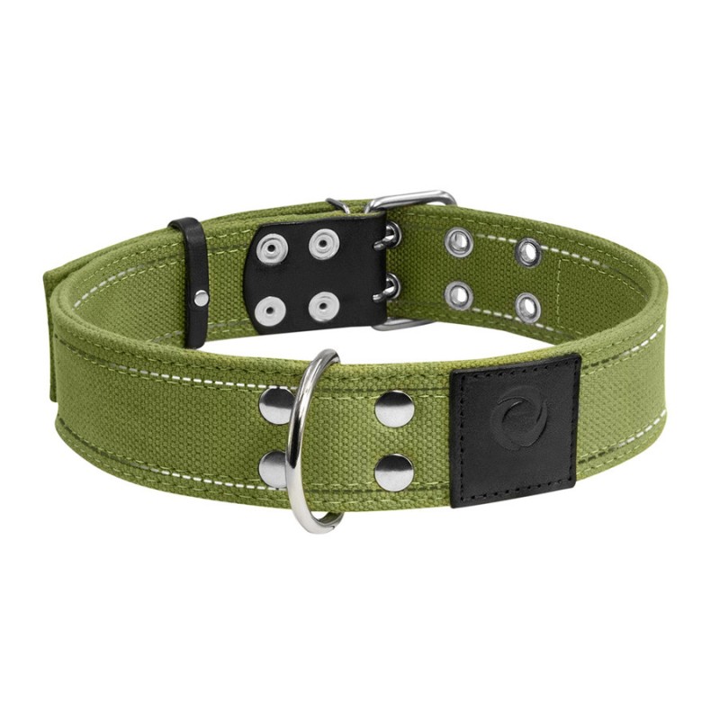 Collar Ошейник брезентовый для собак двойной