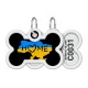 Collar Waudog Smart ID Адресник с QR-кодом металлический с рисунком Дом