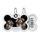 Collar Waudog Smart ID Адресник с QR-кодом металлический с рисунком Ездить, чтобы жить