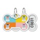 Collar Waudog Smart ID Адресник с QR-кодом металлический с рисунком Французский бульдог