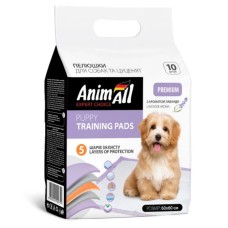 AnimAll Puppy Training Pads Пеленки для собак и щенков с ароматом лаванды 60х60 см