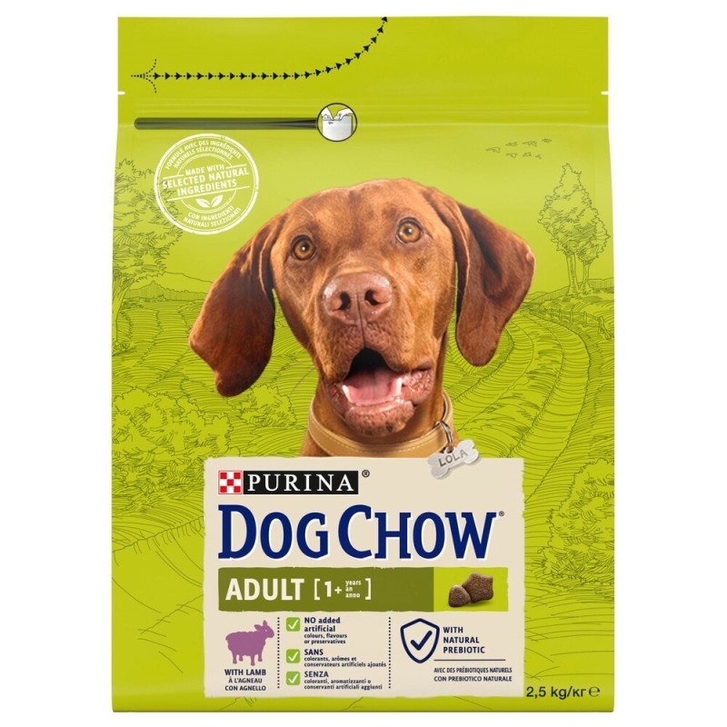 Dog Chow Adult Lamb Сухий корм для дорослих собак з ягнятком