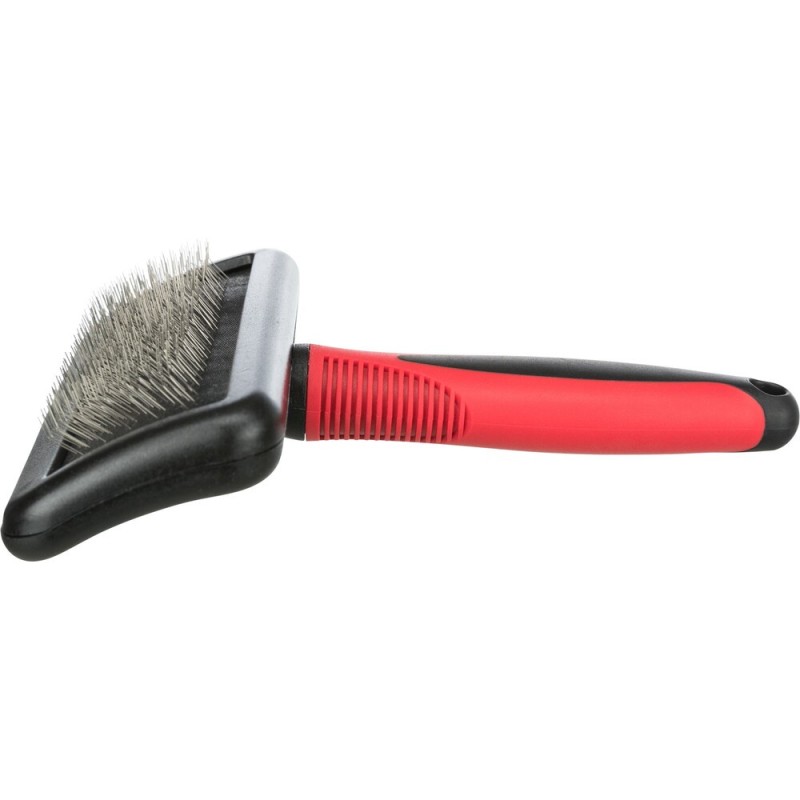 Trixie Soft Brush Пуходерка щетка для удаления подшерстка у кошек и собак мягка
