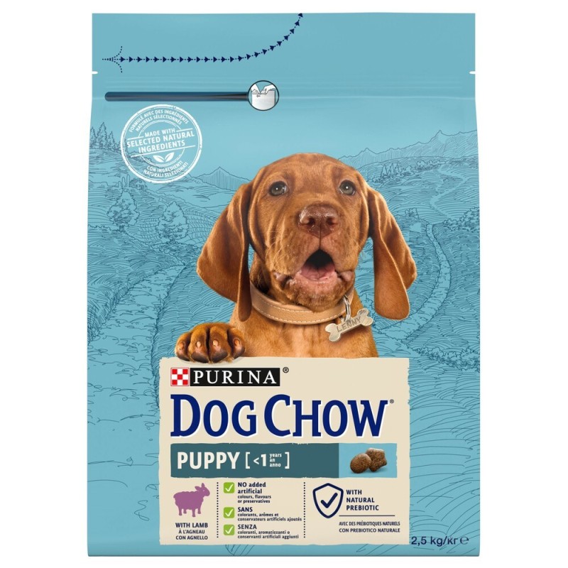 Dog Chow Puppy Lamb Сухий корм для цуценят з ягнятком