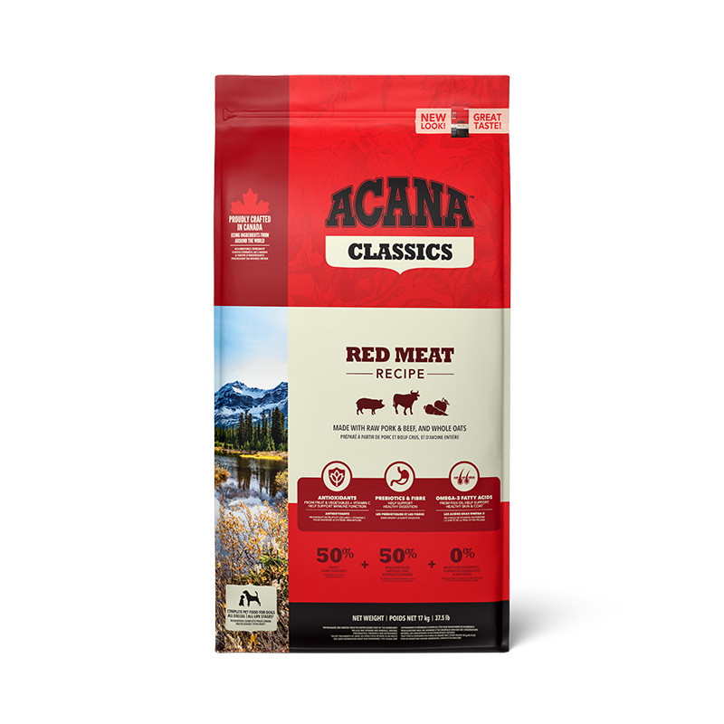 Acana Classics Red Meat Recipe Сухой корм для собак всех пород и возрастов