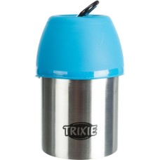 Trixie Bottle With Bowl Металлическая дорожная поилка