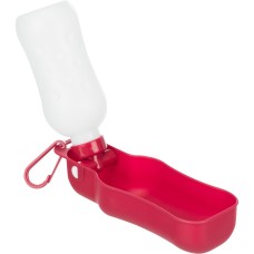 Trixie Bottle With Bowl Пластиковая дорожая поилка