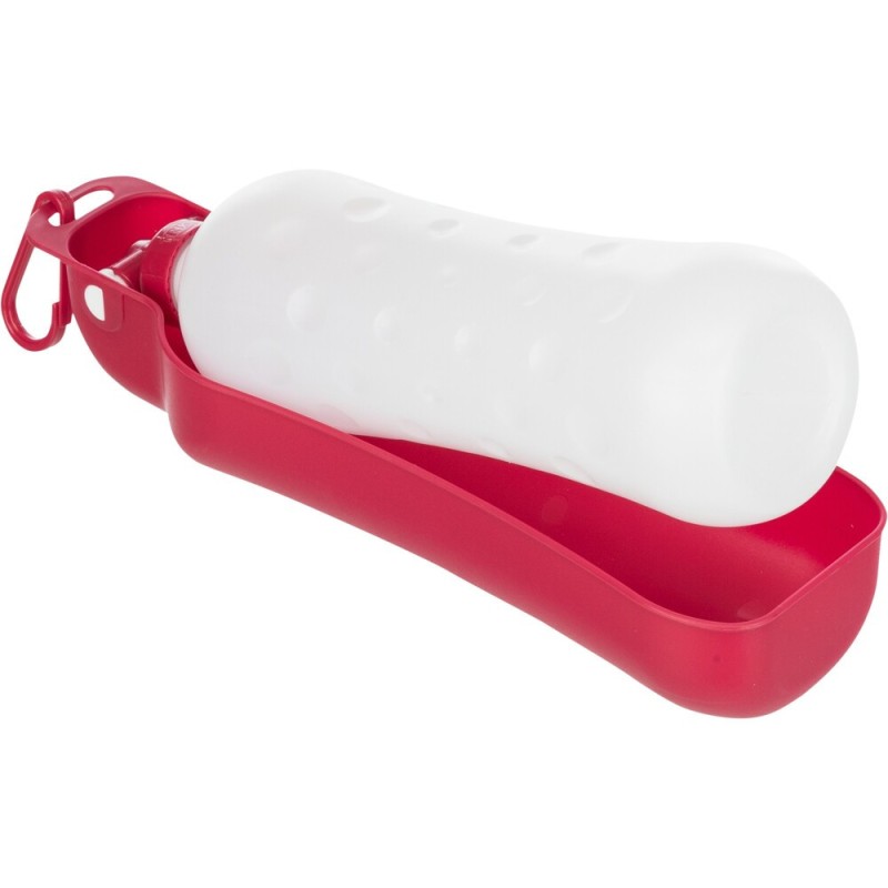 Trixie Bottle With Bowl Пластиковая дорожая поилка