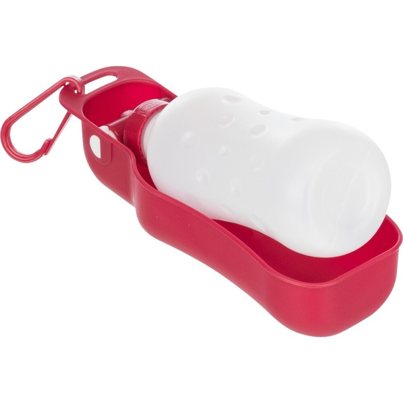 Trixie Bottle With Bowl Пластиковая дорожая поилка