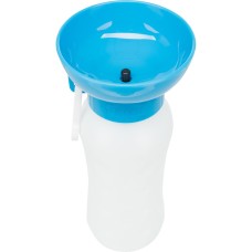 Trixie Bottle With Drinking Bowl Пластиковая дорожная поилка с миской