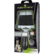 FURminator Пуходерка щетка жесткая для кошек и собак