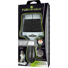 FURminator Пуходерка щетка мягкая для кошек и собак