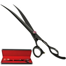 Davis Majutsu Titanium Curved Ножницы изогнутые для стрижки собак