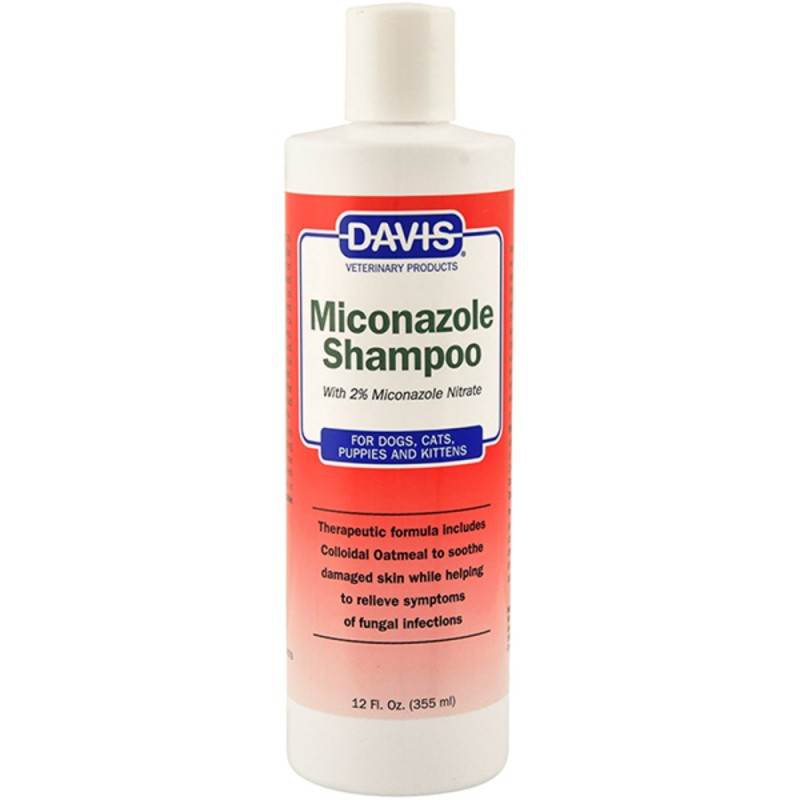 Davis Miconazole Shampoo Шампунь с 2% нитратом миконазола для кошек и собак