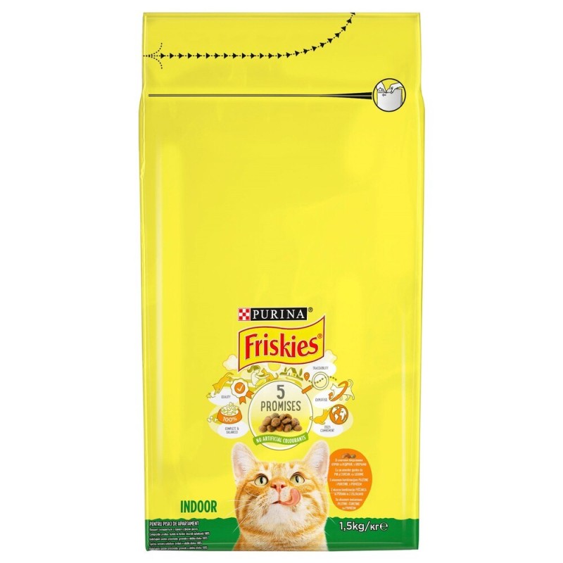Friskies Indoor Сухий корм для дорослих кішок