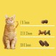 Friskies Сухой корм для взрослых кошек с говядиной курицей и овощами