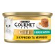 Gourmet Gold Консерви для дорослих кішок ніжні биточки з куркою та морквою